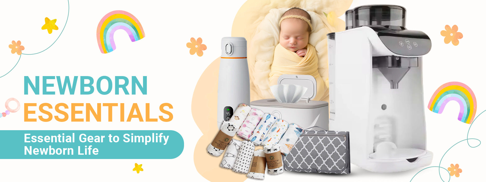 Kidzo baby shop with essentials for infants, educational playthings, toddler wear, and baby onesies