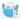 KidzPop Portable Karaoke Bluetooth Speaker with 2 Mic - Blue