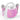 KidzPop Portable Karaoke Bluetooth Speaker with 2 Mic - Pink