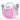 KidzPop Portable Karaoke Bluetooth Speaker with 2 Mic - Pink