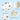Sybil's - Breastfeeding Arm Pillow - Stars