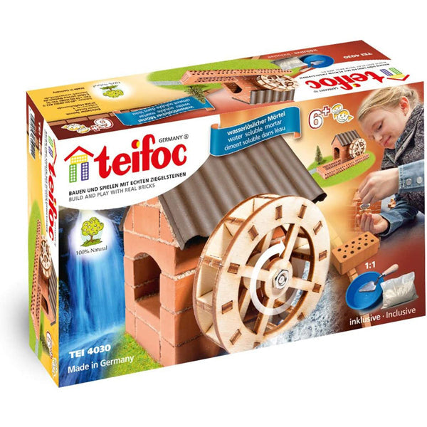 Watermill Brick Construction Kit - TEI 4030 - Builder Toys – Kidzo